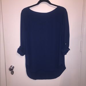 Loft Blue Blouse